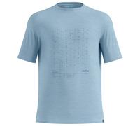 ODLO Merino Tencel Hyper Map - Homme - Bleu - taille S- modèle 2026