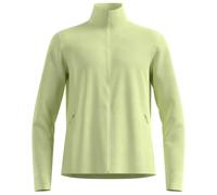 Odlo - Mid Layer Full Zip Grid Fleece - Veste polaire - S - shadow lime melange