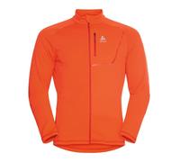 Odlo Midlayer Full Zip Fli Light Homme Orange - Vêtements polaires outdoor hommes XL