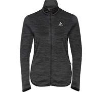 Odlo MIDLAYER STEAM Sweat Zippè Femme Black Melange FR : XS (Taille Fabricant : XS)