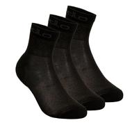 Odlo Lot de 3 paires de chaussettes basses Active, 36-38, black