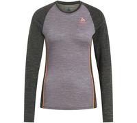 Odlo Natural Performance Long Sleeve Base Layer Gris M Femme