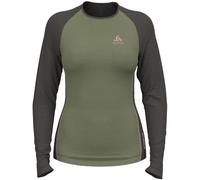 ODLO Natural Performance Pw 150 Bl Top Crew Neck L/s W - Femme - Vert - taille S- modèle 2024