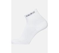 2 x chaussettes medium odlo active blanc unisex