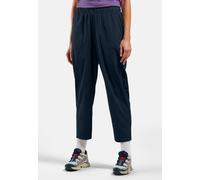 Odlo Pantalon 7/8 fuselé ultraléger en ripstop Ascent pour femme, XL, bleu marine