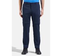 Odlo Pantalon de randonnée léger et convertible Ascent pour homme, 56, blue