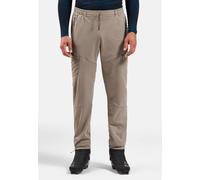 Odlo Pantalon de ski de fond coupe-vent Zeroweight X-Warm pour homme, XL, beige
