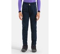 Odlo Pantalon de ski de fond Essential Warm Kids pour enfant, 140, bleu marine