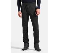 Odlo - Pantalon de ski nordique - Pants Regular Length Essentials Warm M Black pour Homme en Softshell - Taille L - Noir Noir L