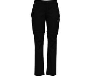 Odlo Pants Zip-Off Wedgemount Pants Femme Black FR: M (Taille Fabricant: 38)
