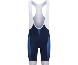 ODLO Performance Bib Shorts - Homme - Blanc / Bleu - taille XXL- modèle 2025
