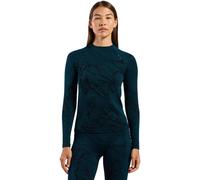 Odlo Performance demi-zip femme S Bleu Marine