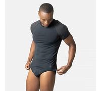 Odlo Performance Light Crew Neck Maillot de Course Hommes Grey Melange