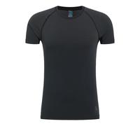 Odlo Crew Performance Light Eco Short Sleeve Base Layer Noir L Homme