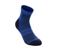 Odlo Performance Run Quarter Chaussettes de running Unisex-bleu, Taille 39-41