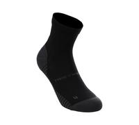 Odlo Performance Run Quarter Chaussettes de running Unisex - noir, Taille 36-38