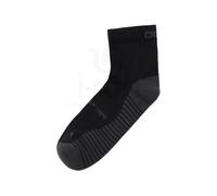 Odlo Performance Run Quarter Chaussettes de running Unisex-noir, Taille 36-38