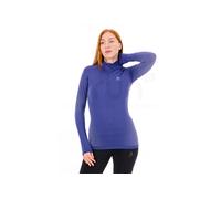 Odlo Top Turtle Neck Half Zip Performa Long Sleeve Base Layer Bleu XS Femme