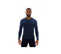Odlo Maillot de corps Performance Warm Hommes manches longues bleu foncé Taille L