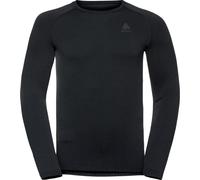ODLO Performance Warm Eco Bl Top Crew Neck L/s - Homme - Noir - taille L- modèle 2026