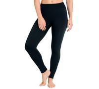 Odlo Performance Warm Eco Big Logo Bottom Long Collant Tight Femmes-Noir,Gris, Taille L