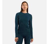 Odlo - Women's Performance Warm Bl Top Crew Neck L/S - Sous-vêtement synthétique - L - reflecting pond
