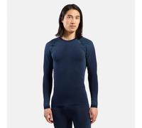 Odlo Performance Warm Maillot de corps Hommes - bleu foncé, Taille XL