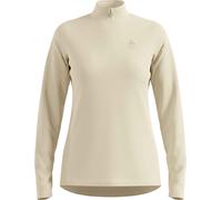 Odlo - Polaire fine à col zippé - Mid Layer Half Zip Essentials Light W Agate Gray pour Femme - Taille S - Gris Gris S