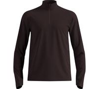 Odlo - Polaire polyvalente semi-zippé - Essential Thermal Mid Layer 1/2 Zip M Espresso - Taille L - Marron Marron L