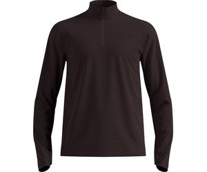 Odlo - Polaire polyvalente semi-zippé - Essential Thermal Mid Layer 1/2 Zip M Espresso - Taille XL - Marron Marron XL