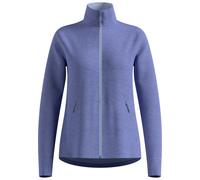 ODLO - Polaire randonnée - Veste Polaire Femme Grid Fleece Blue Heron Melange - S - female S