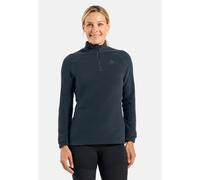 Odlo Polaire Rigi à col zippé pour femme, M, bleu marine