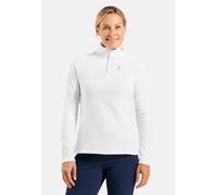 Odlo Polaire Rigi à col zippé pour femme, XXL, white