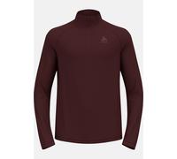 Odlo Polaire Rigi à col zippé pour homme, XL, bordeaux