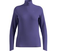 Odlo - Polaire stretch chaude et respirante - Mid Layer Half Zip Essential Ceramiwarm W Skipper Blue pour Femme - Taille L - Navy Navy L