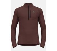 Odlo Polaire Tencia à col zippé pour homme, M, bordeaux