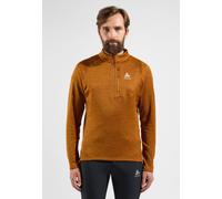 Odlo Polaire Tencia à col zippé pour homme, S, orange