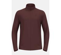 Odlo Polaire zippée Berra pour homme, XXL, bordeaux