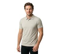 Odlo Essential Solid Short Sleeve Polo Beige M Homme