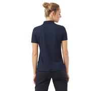 Odlo F-dry Short Sleeve Polo Bleu S Femme