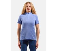 Polo femme odlo ascent chill tec bleu