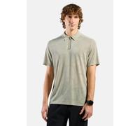 Odlo Polo Ascent Chilltec pour homme - Randonnée - beige, XXL
