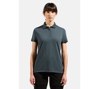 Odlo Polo en fibres naturelles Ascent pour femme, S, vert