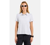 Odlo Cubic Light Short Sleeve Polo Blanc L Femme