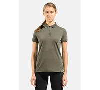 Odlo Polo en fibres naturelles Ascent pour femme, XL, vert