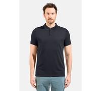 Odlo Polo en fibres naturelles Ascent pour homme, S, noir