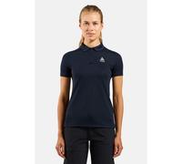 Odlo F-dry Short Sleeve Polo Bleu L Femme
