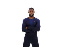 Odlo Performance Warm Blackcomb Long Sleeve Base Layer Bleu S Homme