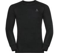 Odlo - Première couche technique - BL Top Crew Neck LS Active Warm Black pour Homme - Taille M - Noir Noir M