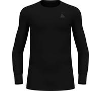 Odlo - Première couche technique - BL Top Crew Neck LS Active Warm Eco M Black pour Homme - Taille S - Noir Noir S